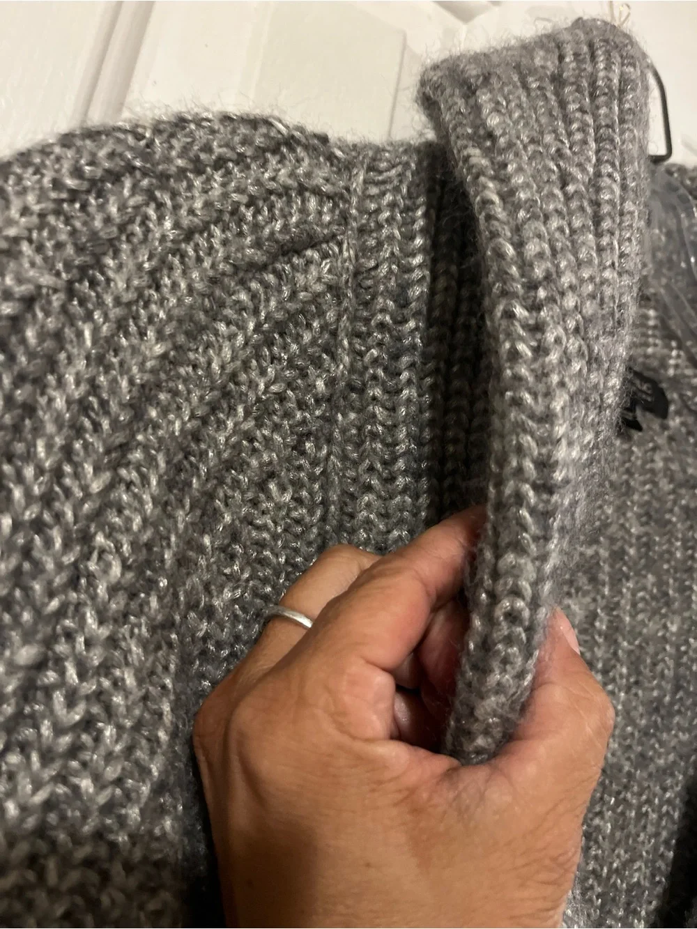 Banana Republic The Grandfather Shawl Collar Cardigan Ribbed Italian Wool UNISEX